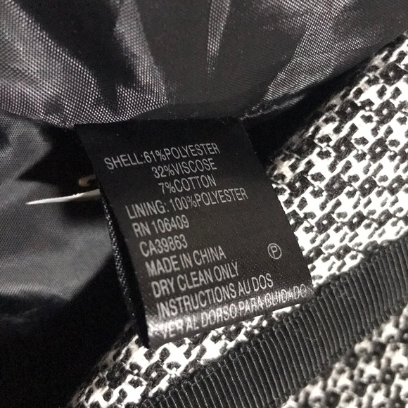 Tahari Black Trim Blazer Jacket - Picture 6 of 6